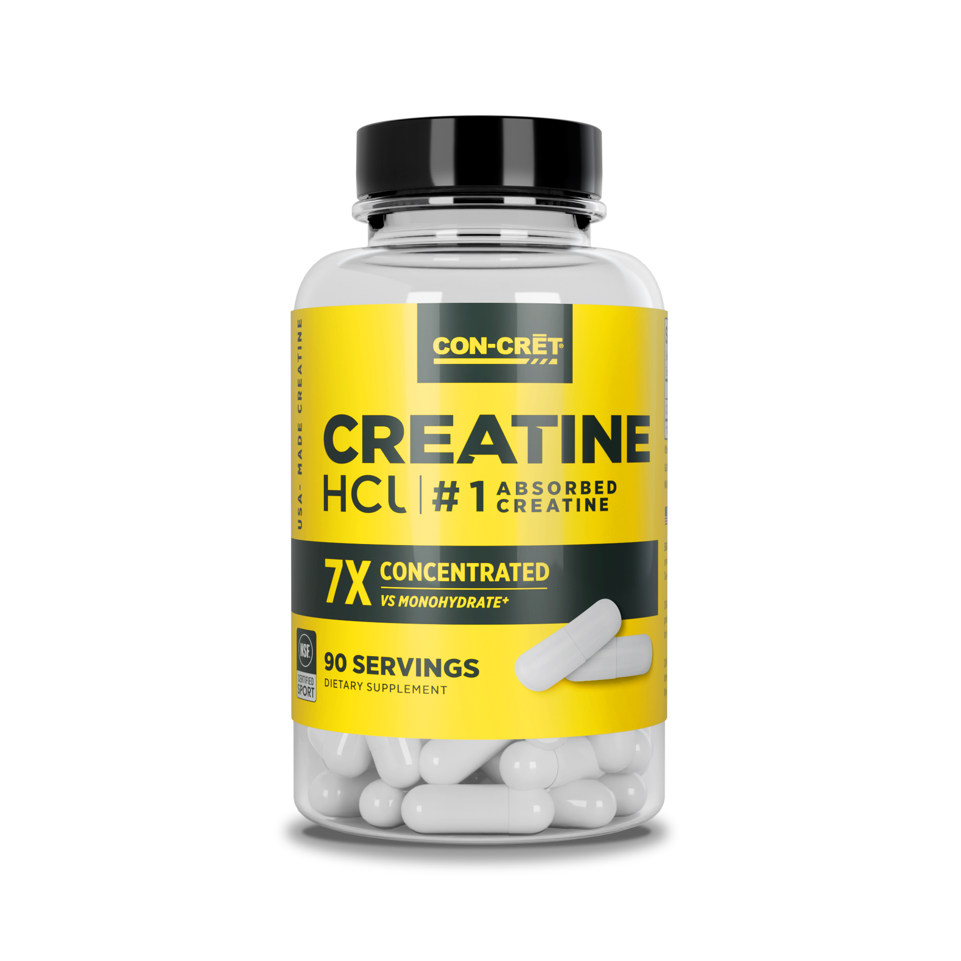 CON-CRĒT® Creatine HCl Capsules